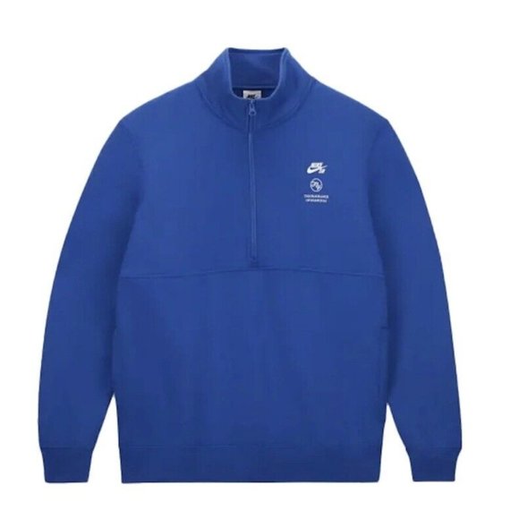 Nike SB x Fly Streetwear 1/2 Zip Fleece Skate Top Size  Large L - Picture 1 of 7